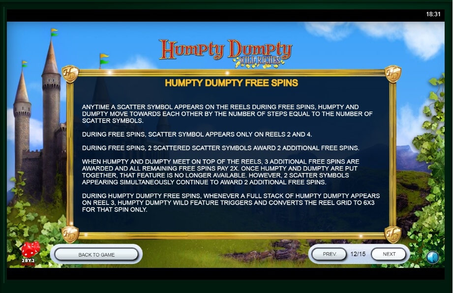 humpty dumpty wild riches slot machine detail image 11
