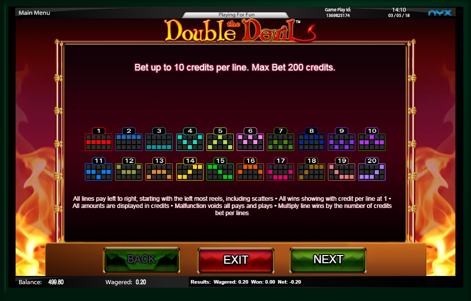 double the devil slot machine detail image 4