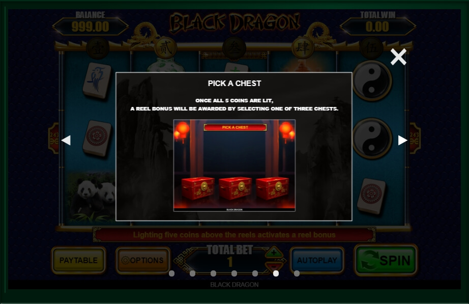 black dragon slot machine detail image 1