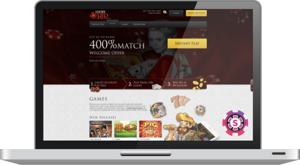 lucky red casino games