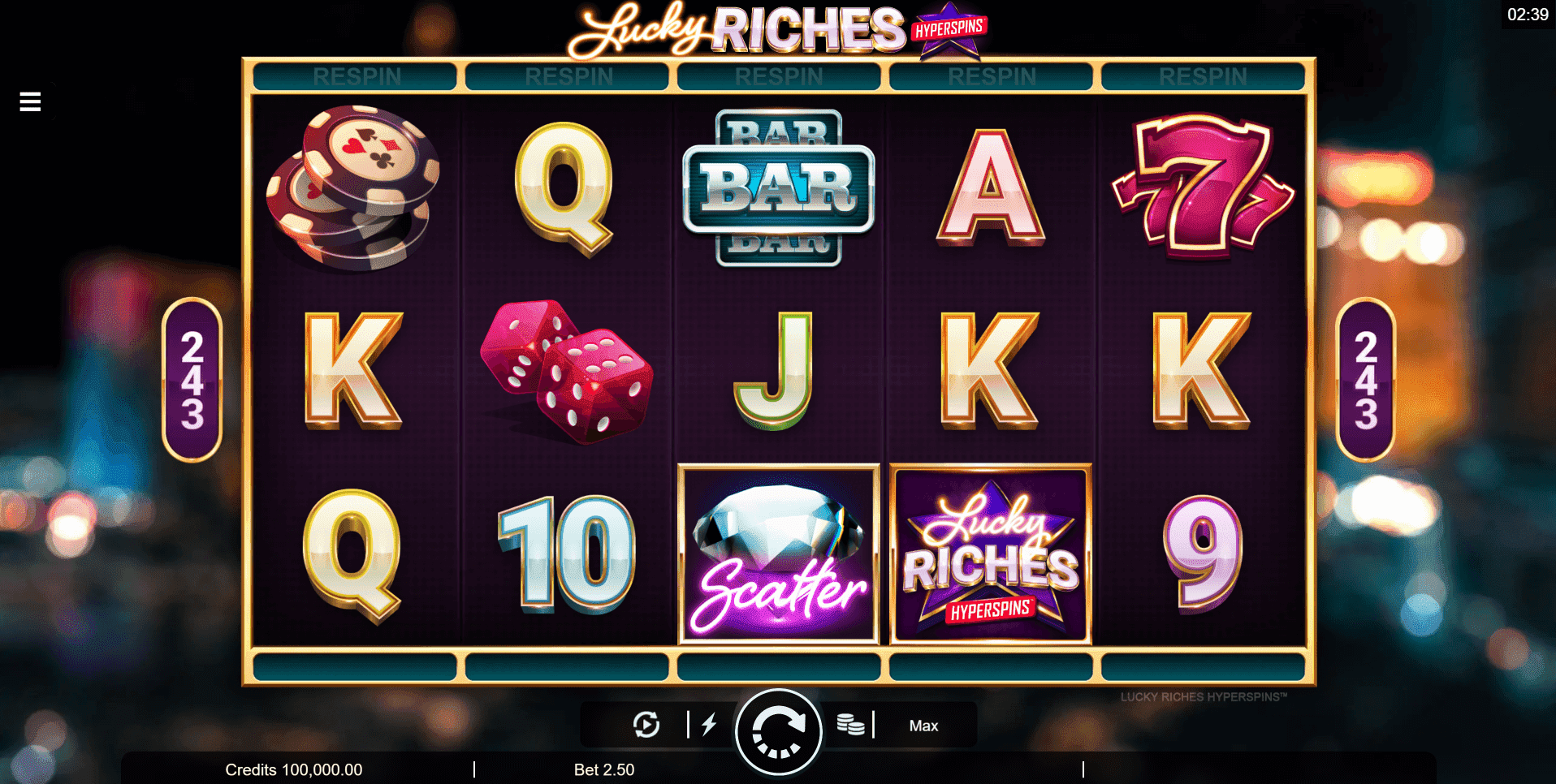Lucky Riches Hyperspins slot play free