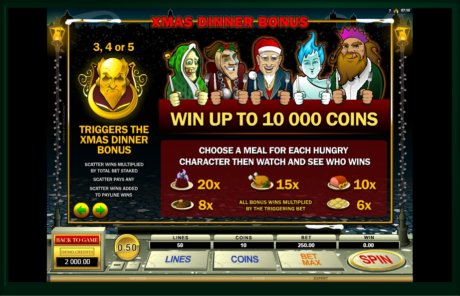 scrooge slot machine detail image 2