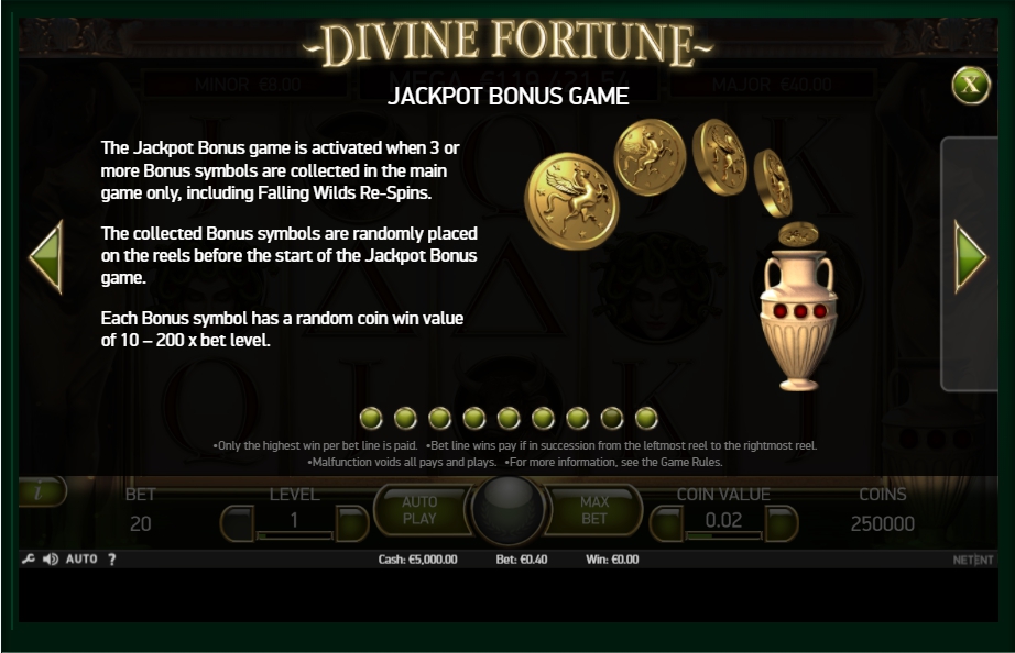 divine fortune slot machine detail image 1