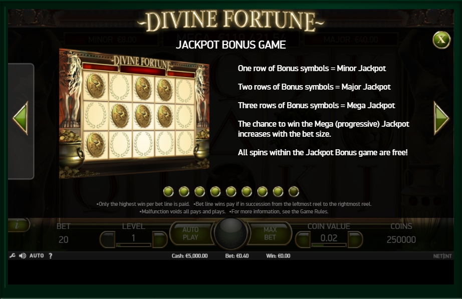 divine fortune slot machine detail image 0