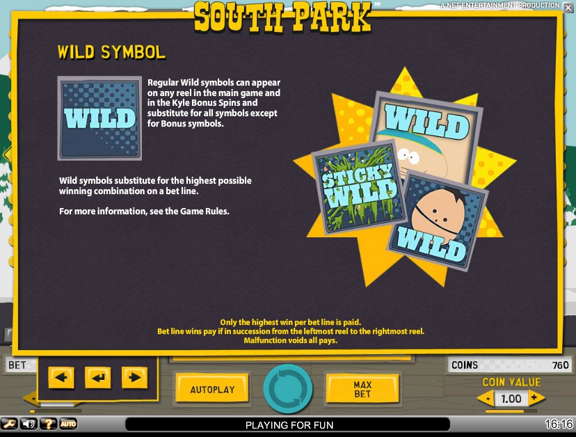 south park slot machine detail image 11