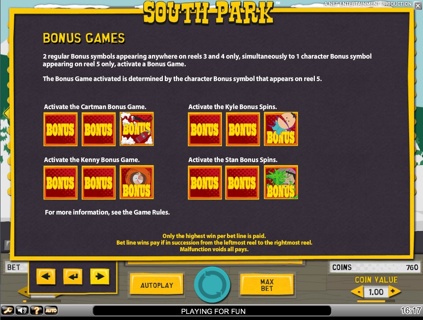 south park: reel chaos slot machine detail image 7