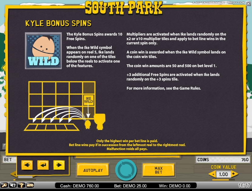 south park: reel chaos slot machine detail image 6