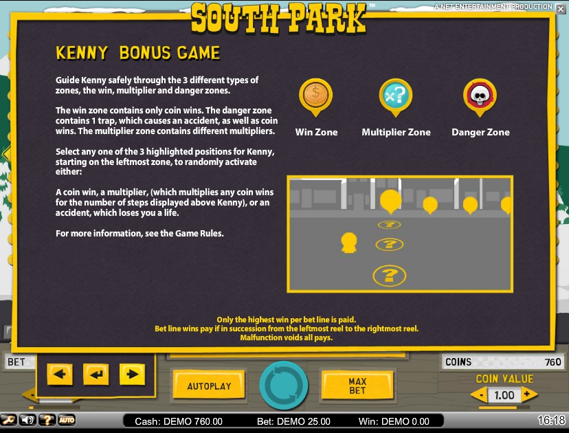 south park slot machine detail image 5