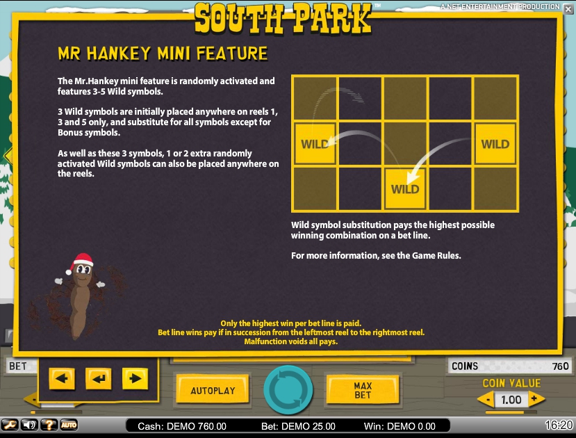 south park slot machine detail image 1