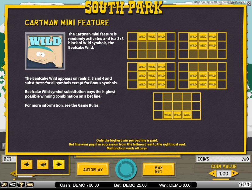 south park: reel chaos slot machine detail image 0