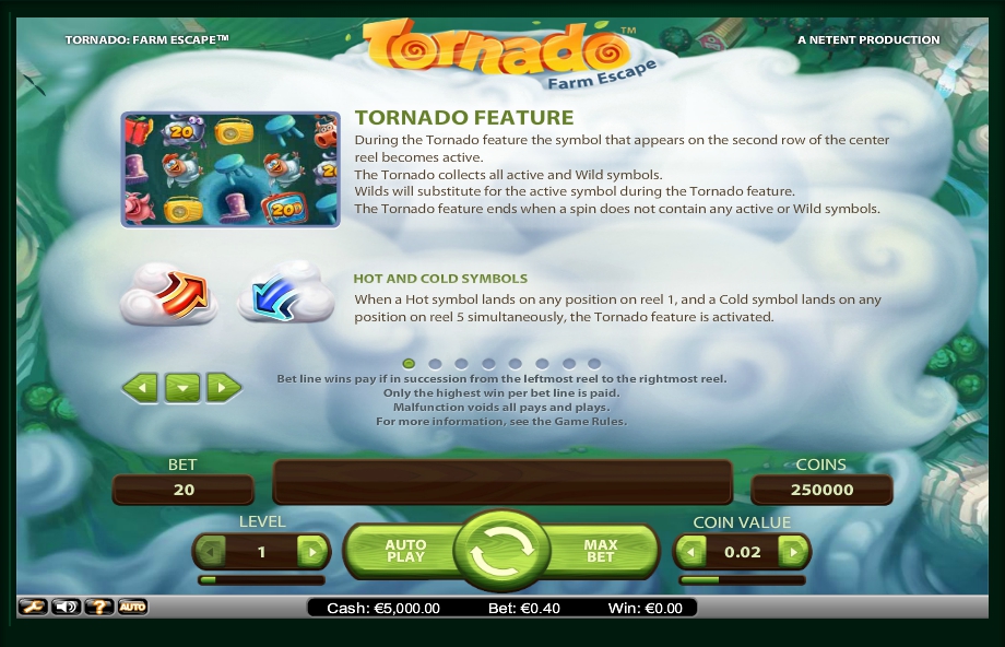 tornado: farm escape slot machine detail image 7