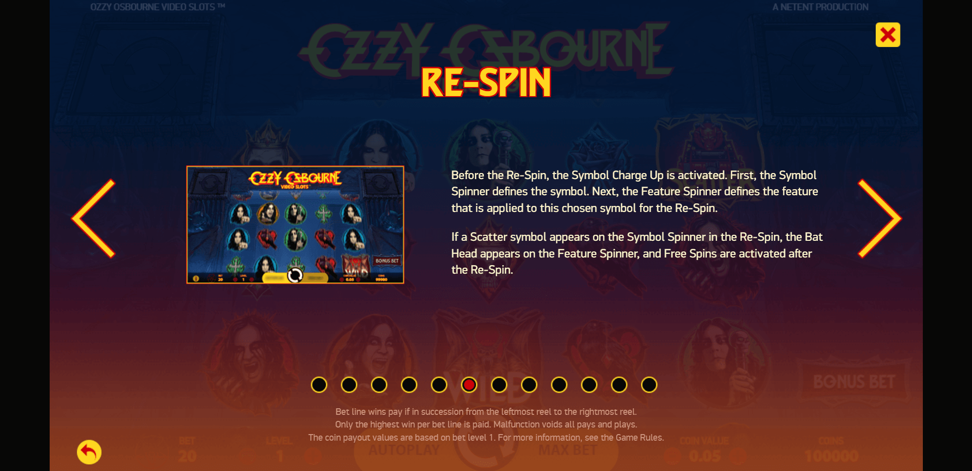 ozzy osbourne slot machine detail image 5