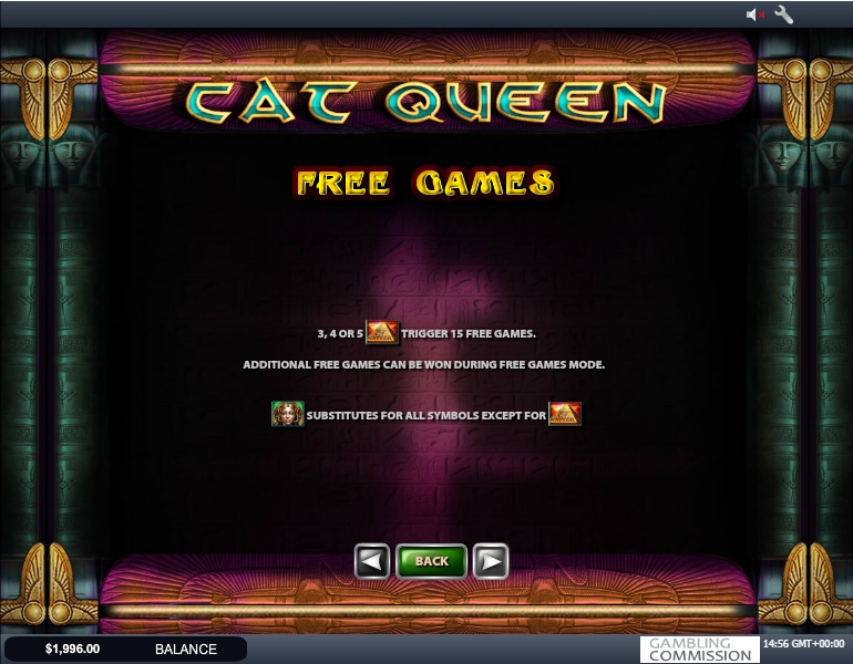 cat queen slot machine detail image 2