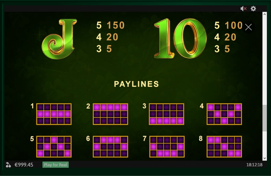 gaelic luck slot machine detail image 1