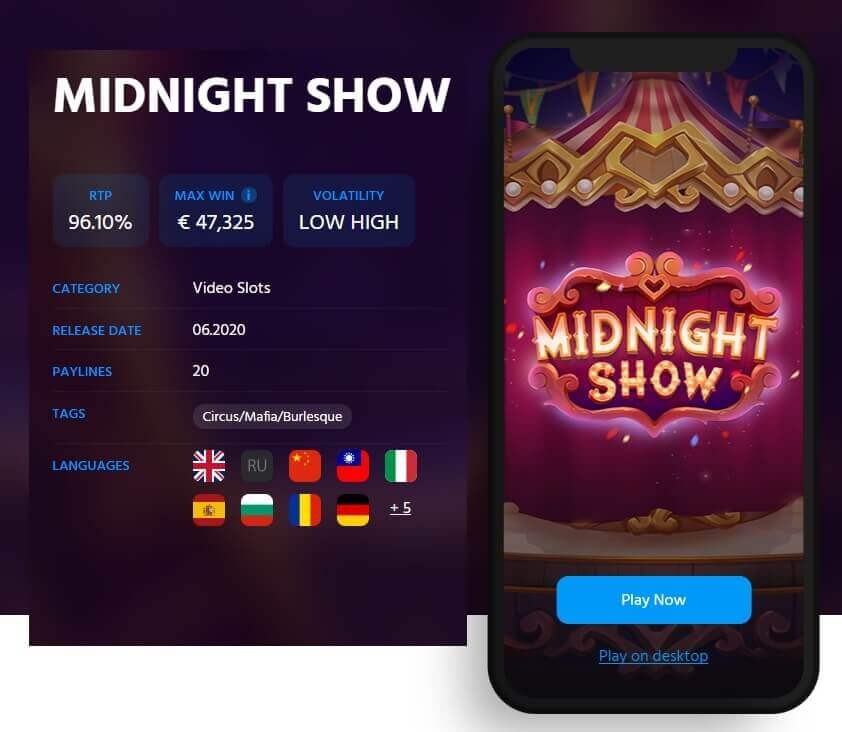 Midnight Show slot machine