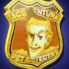 gold badge - ace ventura