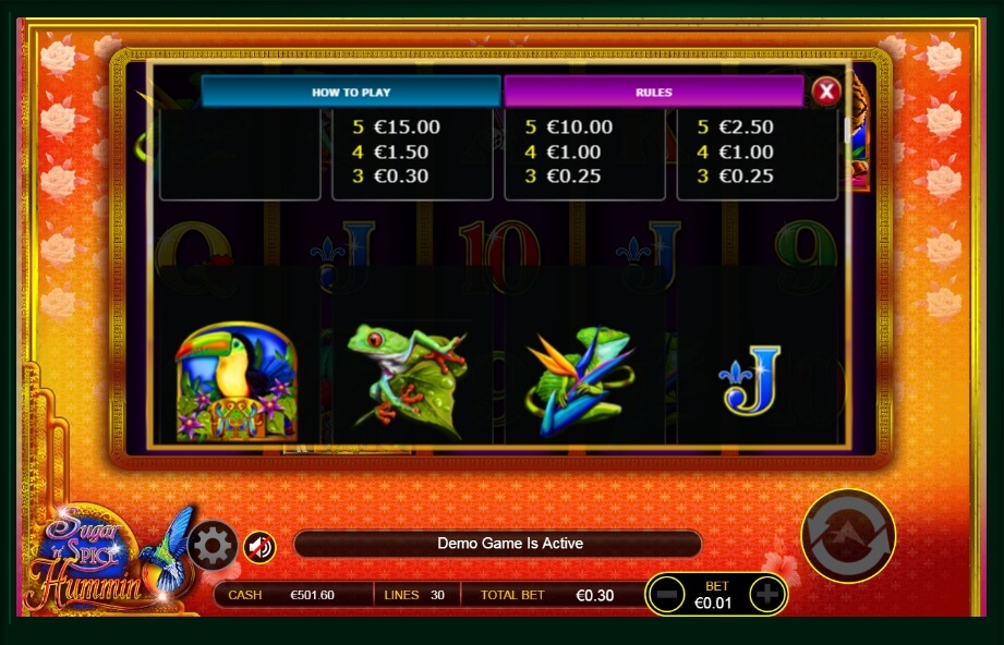 sugar n spice hummin slot machine detail image 7