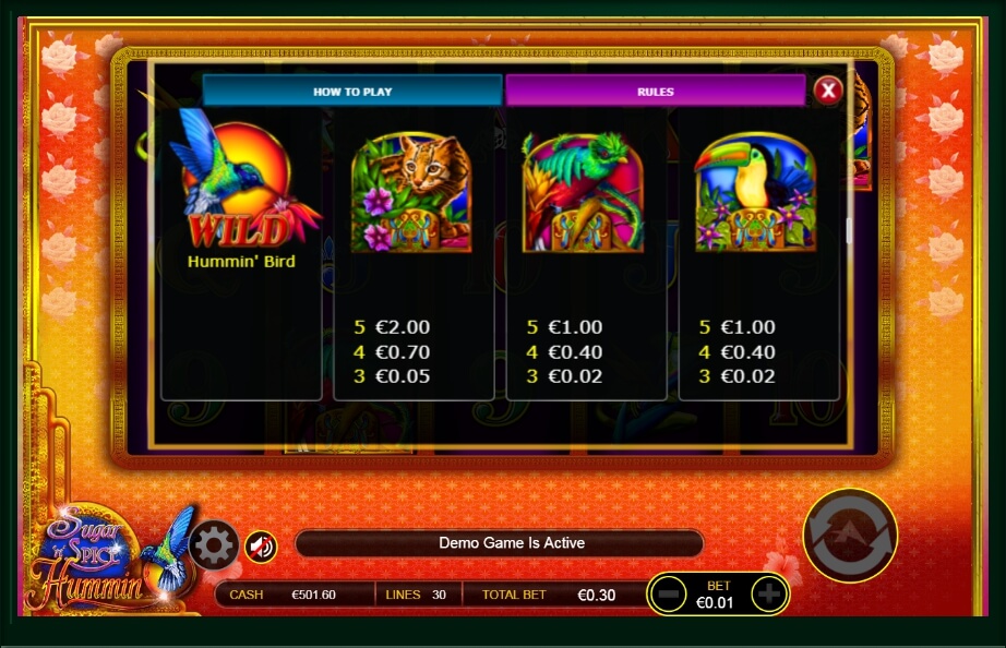 sugar n spice hummin slot machine detail image 3