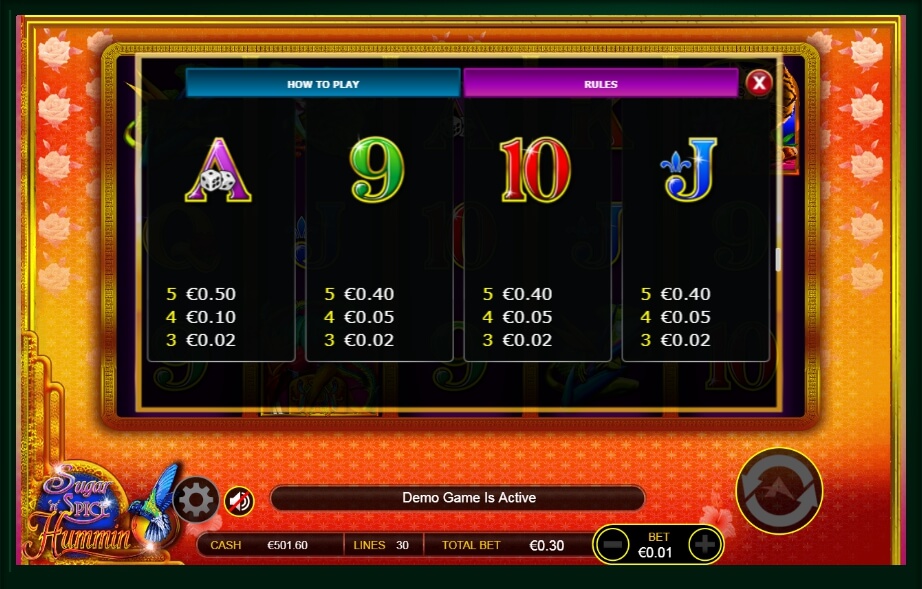 sugar n spice hummin slot machine detail image 1