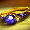 ring with blue stone - alkemors tower
