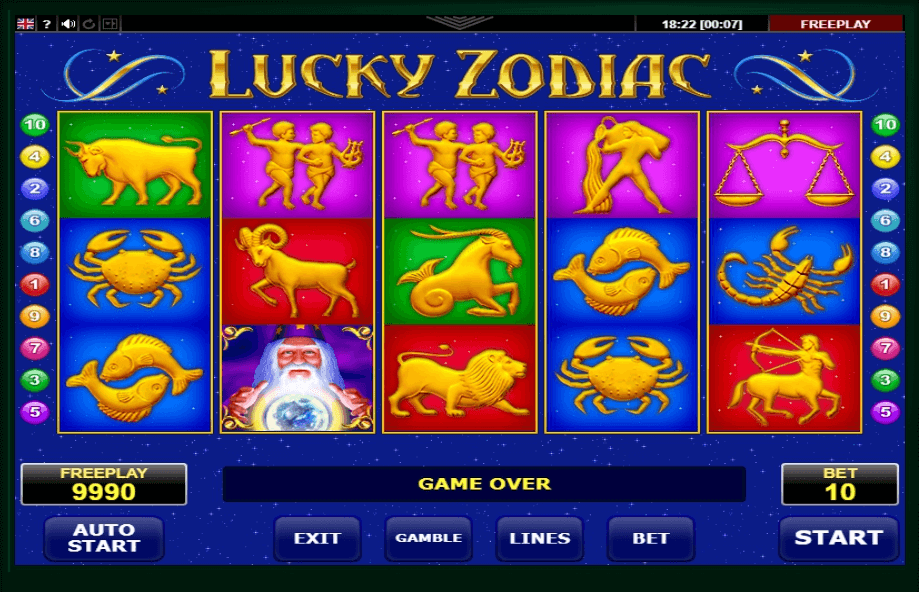 Lucky Zodiac slot machine