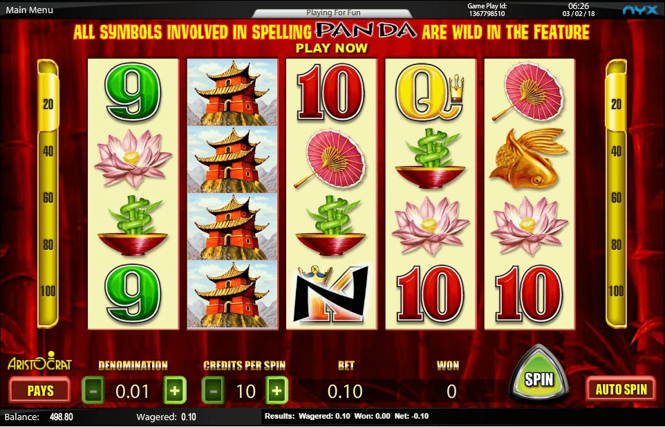 Wild Panda slot play free