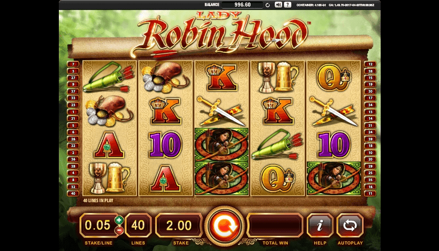 Lady Robin Hood slot play free