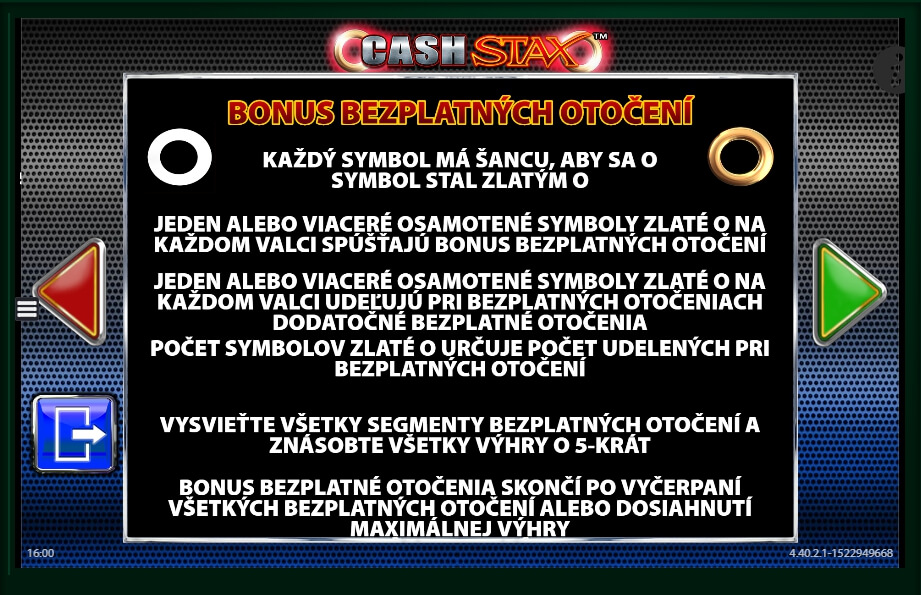 cash stax slot machine detail image 1