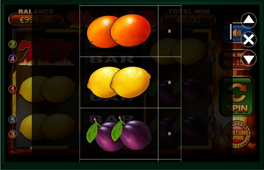 blazin hot 7s slot machine detail image 7