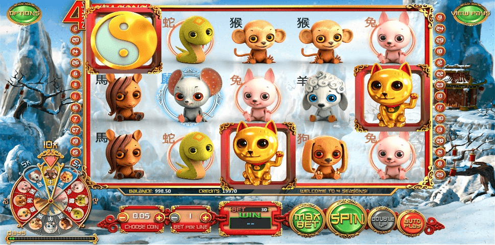 4 Seasons slot play free