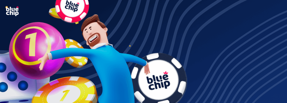 Bluechip Casino Welcome bonus 500% Up To  С$3000 + 100 Free Spins