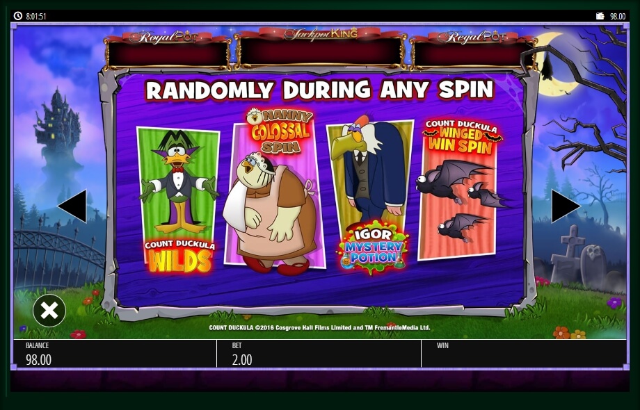 count duckula slot machine detail image 3