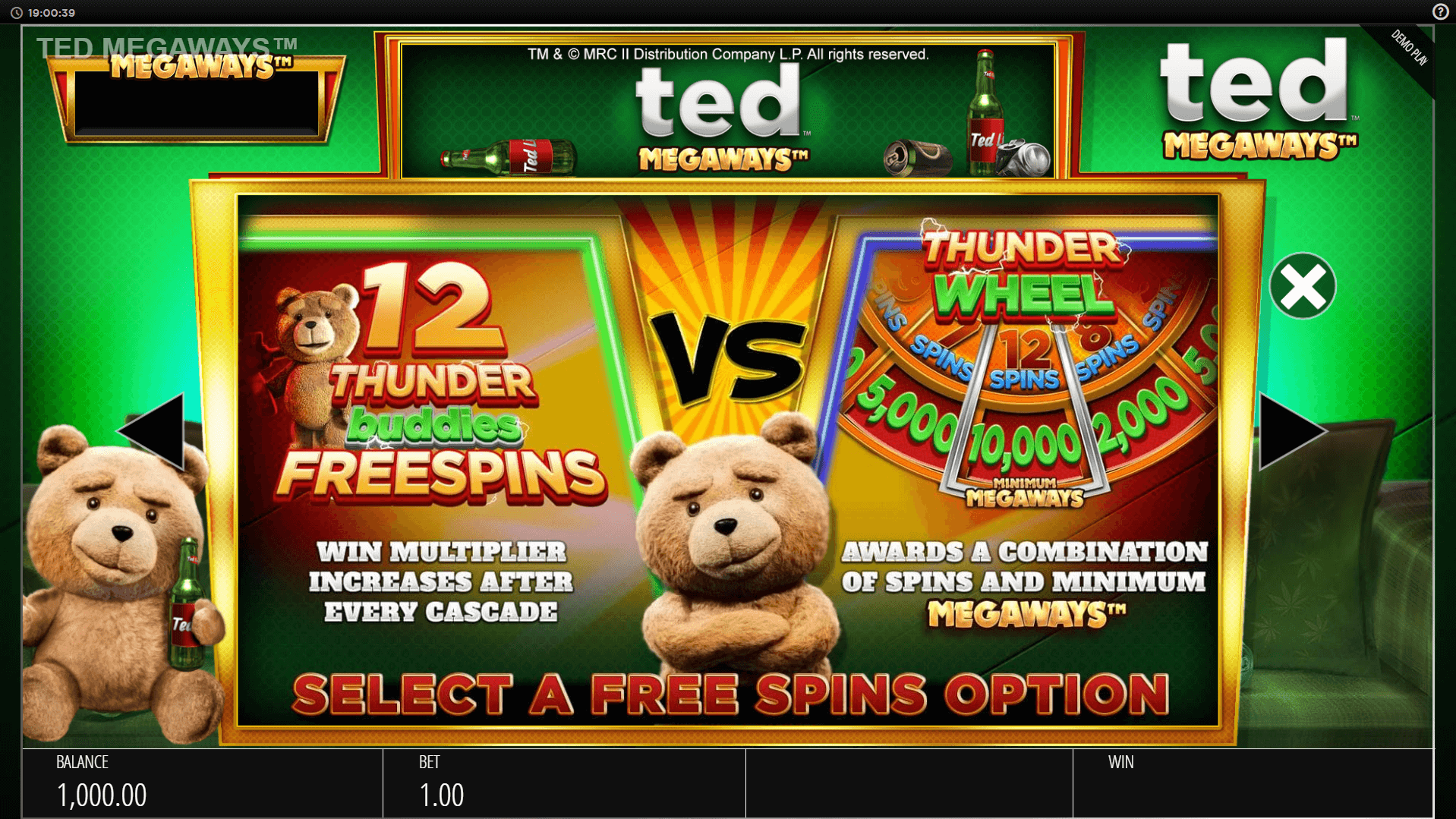 ted megaways slot machine detail image 3