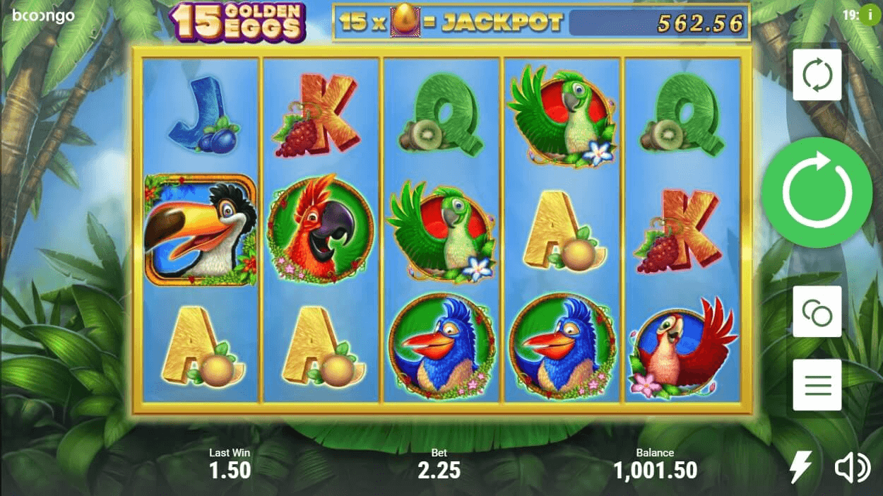 15 Golden Eggs slot play free