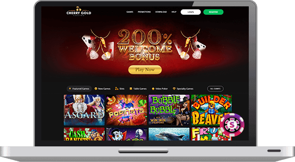 cherry gold casino games