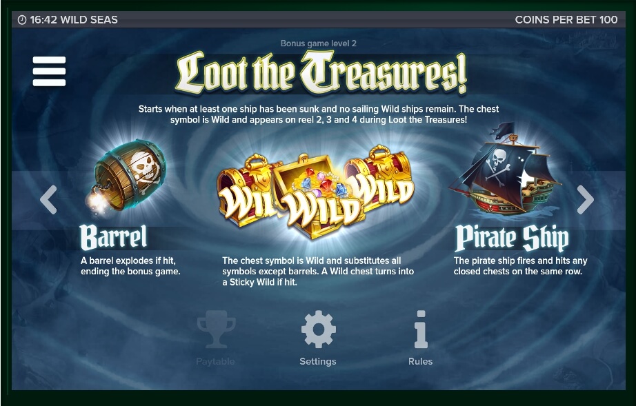 wild seas slot machine detail image 2