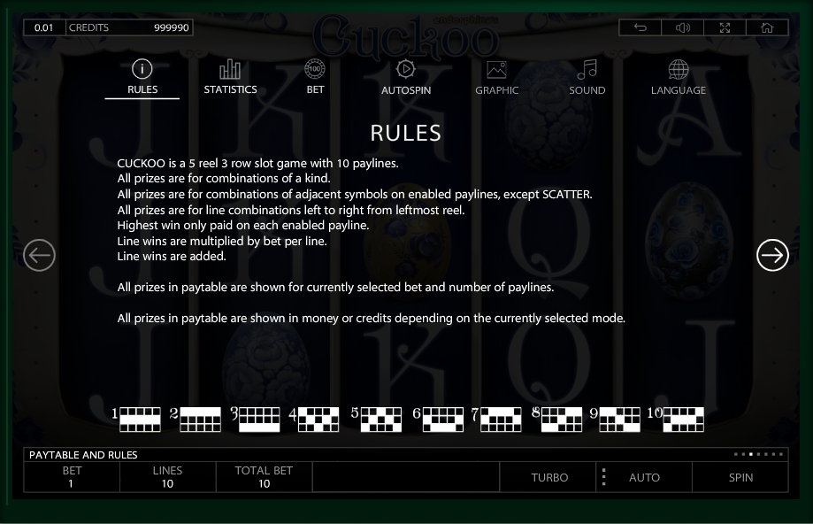 cuckoo slot machine detail image 4