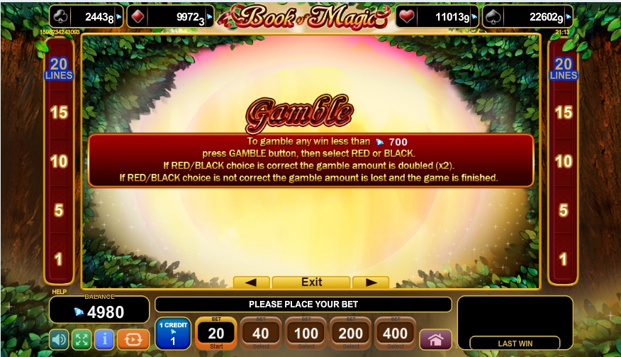 book of magic slot machine detail image 2