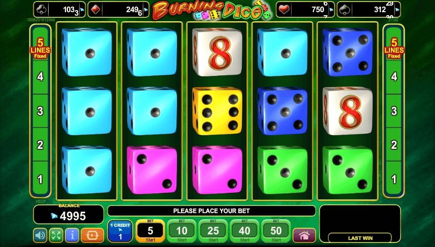 Burning Dice slot play free