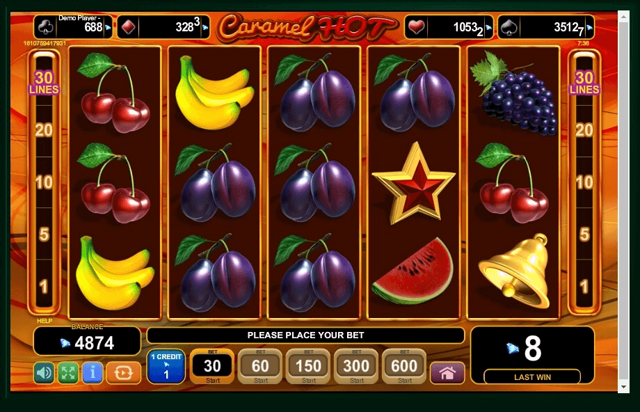 Caramel Hot slot play free