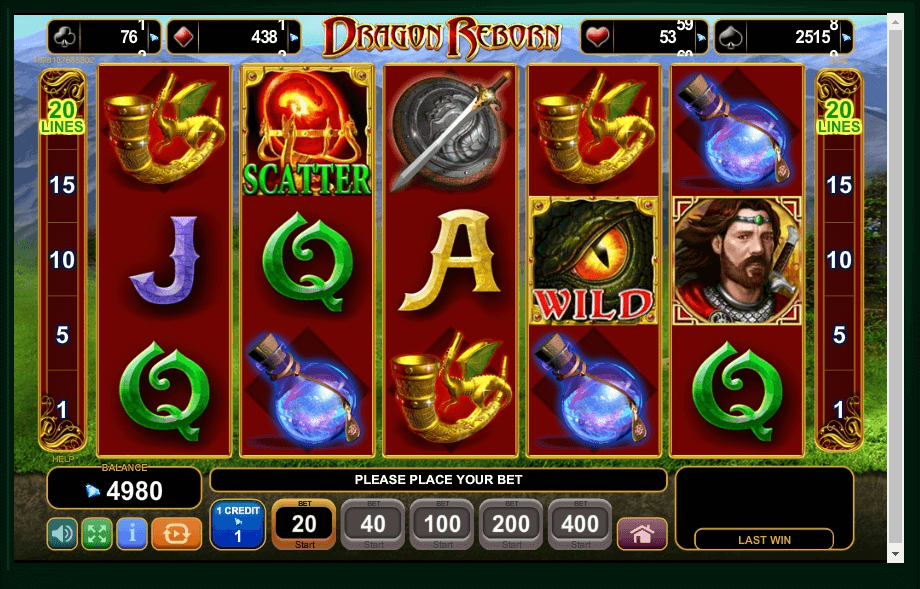 Dragon Reborn slot play free