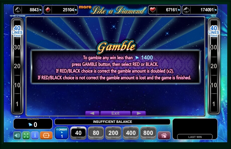 more like a diamond slot machine detail image 2