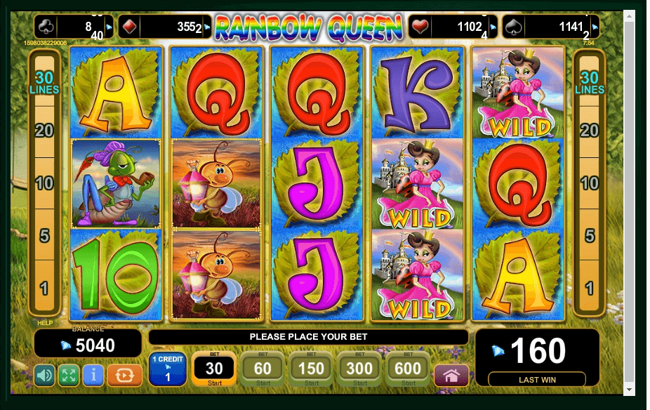 Rainbow Queen slot play free