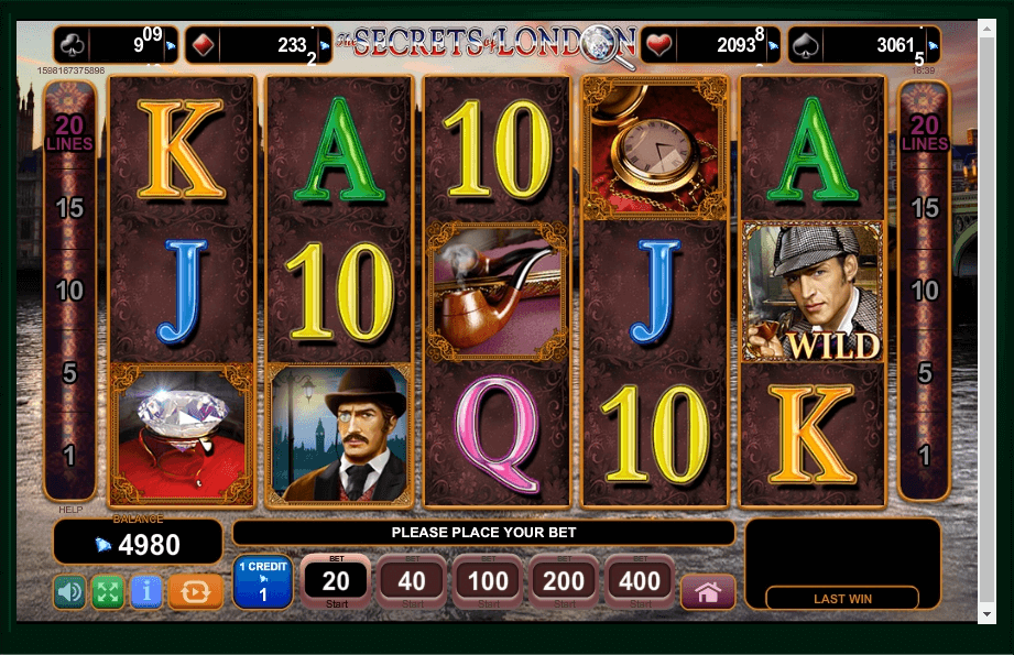 The Secret of London slot play free