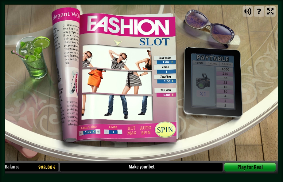 fashion slot machine detail image 0