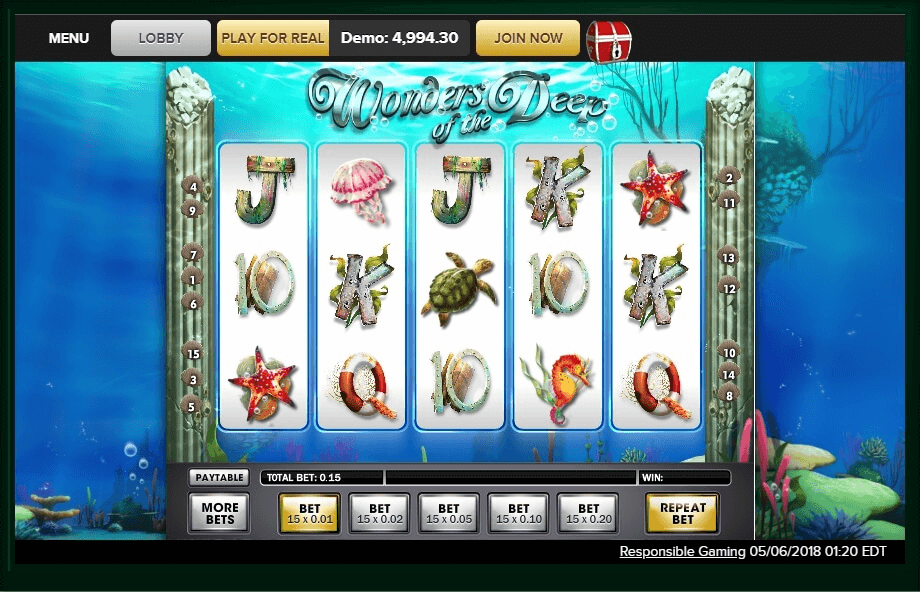 Wonders of the Deep slot play free