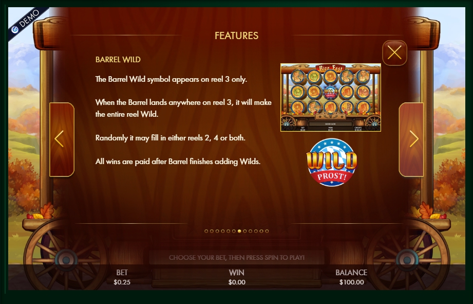 bier fest slot machine detail image 2