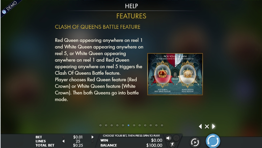 clash of queens slot machine detail image 3