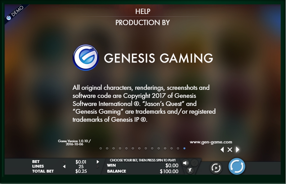 jasons quest slot machine detail image 8