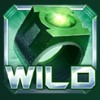 green ring: wild symbol - green lantern